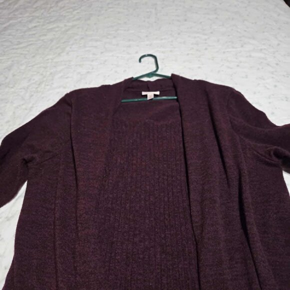 VTG ALLISON Britney Brown Geometric Turtleneck Knit Sweater - Picture 4 of 6